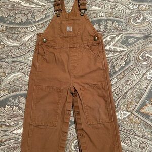 Carhartt Brown Baby Overalls
